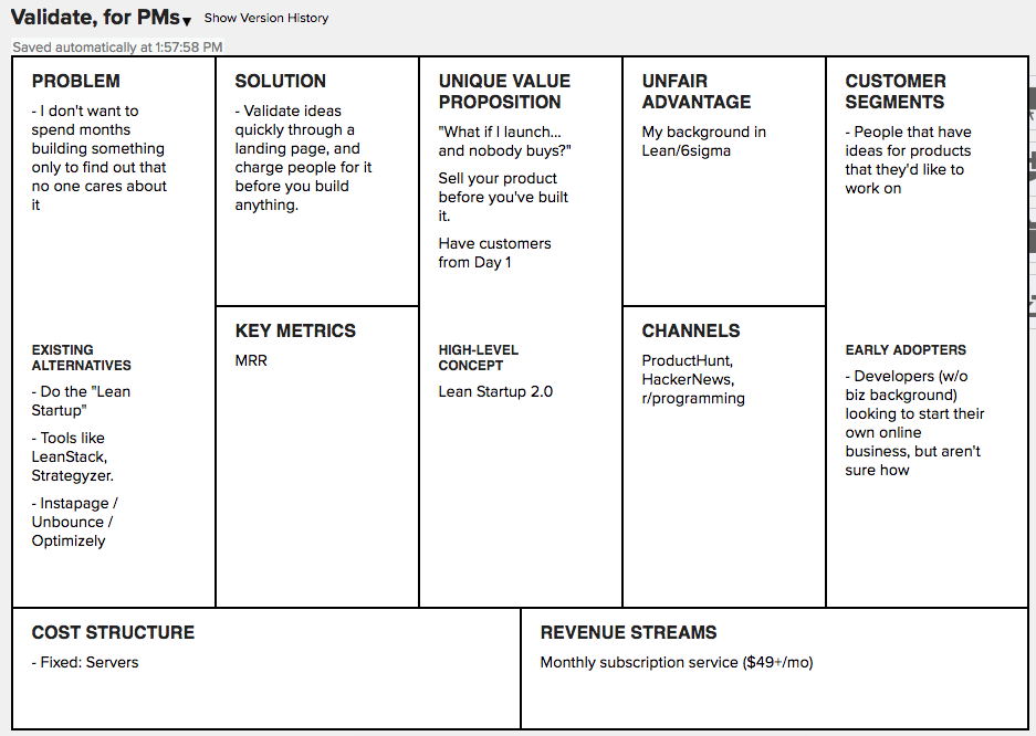 Business Model Canvas